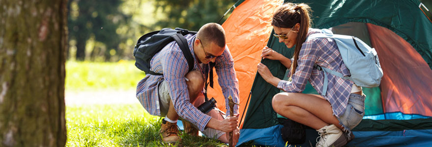 Camping avec la nature